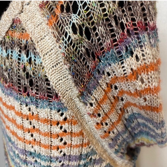 Free People colorful knot long sleeve sweater - Picture 6 of 7